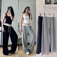ราคา SPORTY WAIST PANTS กางเกงขากระบอกใหญ่ ผ้ายืด ดีเทลแต่งขอบเอวสีขาว มีเชือกรูดเอว กระเป๋า2ข้าง ทรงขากระบอก ใส่สวยชิว ลุคดูดีในวันสบายๆ แมทช์ง่าย (21941635514)
