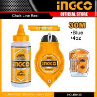 ราคา INGCO ปักเต้าตีเส้น 30 เมตร พร้อมผงชอล์ก รุ่น HCLR0130 Chalk line reel ปักเต้า (21639670672)