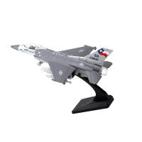 ราคา 1 100 F 16เครื่องบินรบโลหะผสมตายเครื่องบินจำลองเครื่องบินรบยืนด้วย (20575011716)