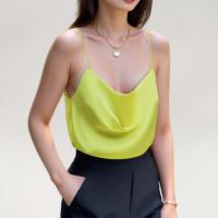 ราคา Closet Crush เสื้อสายเดี่ยวซาติน สายฝอ สีเขียวมะนาว (21931636768)
