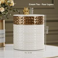 ราคา เครื่องแบ่งถาดผลไม้หลายชั้นสำหรับใช้ในบ้านกล่องใส่ผลไม้หรูหราไฟกล่องเก็บของเดียวพร้อมฝาปิดกล่องผลไม้อบแห้งกล่องใส่ผลไม้ห้องนั่งเล่นกล่องลูกอมถั่วกล่องเก็บของกล่องเก็บขนม (21959654352)