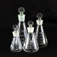 ราคา 50 100 150 250ML Glass Erlenmeyer Flask Conical Bottle Lab Chemistry Glassware (21294654583)