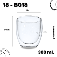 ราคา แก้วน้ำสองชั้น Double Wall Glass แก้ว แก้วน้ำ ขนาด 50 400ml แก้ว2ชั้น มีผนัง2ชั้น ดีไซน์สวย แก้วมินิมอล แข็งแรง แก้ว ชา กาแฟ ทนความร้อนและเย็น (19553820131)