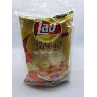 ราคา เลย์ รสหมึกย่างฮอตชิลลี่ 50 กรัม x 6ซอง ขนมเลย์ Thai taste hot chili squid flavor (1753208534)