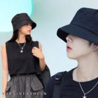 ราคา พร้อมส่ง หมวกบักเก็ต หมวกปีกกว้าง Bucket สีดำ ลายเสือ ลายม้าลาย ทรงสวย พร้อมส่งจากไทย (11062707072)