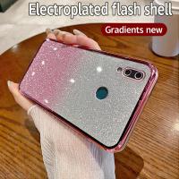 ราคา เคส Huawei หุ้มโทรศัพท์นิ่มมีกากเพชรชุบด้วยไฟฟ้าสำหรับ Y9เคสใส่โทรศัพท์กันกระแทก Y9นายก2019 TPU (21572529543)