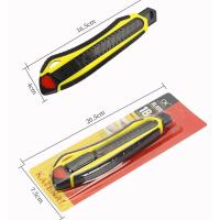 ราคา คัตเตอร์ อเนกประสงค์ Cutter เครื่องเขียน อุปกรณ์การเรียน หัวแหลม พร้อมใบมีด 2 ใบ ด้ามคัตเตอร์ ผลิตจากพลาสติก ABS 100 (21931088943)
