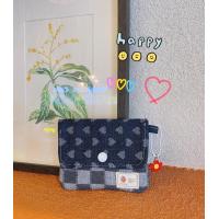 ราคา กระเป๋าใส่เหรียญ ขนาดเล็ก กระเป๋าผ้า ยีนส์ (21402845955)