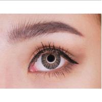 ราคา คอนแทคเลนส์ รุ่น Mini stella สีเทา ตาล gray brown มีค่าสายตา 0 00 7 00 (16446182726)