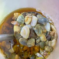 ราคา หอยเสียบดองน้ำปลาหวาน น้ำหนักเนื้อ600 กรัม (21482127401)