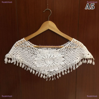 ราคา huannuo ผ้าคลุมไหล่ถักสำหรับผู้หญิงสำหรับงานแต่งงานชุดราตรีเจ้าสาวผ้าลูกไม้ผ้าคลุมไหล่ลูกไม้ผ้าคลุมไหล่ดอกทานตะวันผ้าคลุมไหล่ผ้าคลุมปอนโช (20814933287)