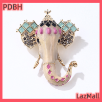 ราคา PDBH เข็มกลัดคริสตัลรูปช้างเคลือบแนววินเทจสำหรับผู้หญิงเข็มกลัดพินโลหะสัตว์คลาสสิกเสื้อผ้าคริสตัลเครื่องประดับของขวัญ (21526697378)