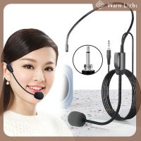 ราคา Warm Light 3 5มม หูฟังไมโครโฟนแบบมีสายหูฟังไมโครโฟนเครื่องขยายเสียงลำโพงไกด์สำหรับครูสอนสอนสอนวิชา Little Bee (21638836057)