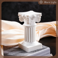 ราคา Warm Light เสาโรมันเสากรีกรูปปั้นแท่นเชิงเทียนยืนประติมากรรมรูปแกะสลัก (21910237746)