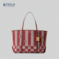 ราคา Polo Ralph Lauren กระเป๋าผู้หญิง Logo Canvas Large Emerie Tote รุ่น WALRBAG0G620259 สีชมพู (21846449399)