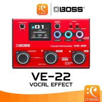 ราคา BOSS VE 22 Vocal Performer Effect เอฟเฟคร้อง Multi Effect VE22 VE 22 VocalEffect VocalPerformer (21330127369)