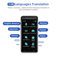 ราคา รับประกัน 1 ปี 2024 Smart แปลภาษาไทยออฟไลน์ 139 ภาษาแปลภาษาใหม่สามารถถ่ายภาพ และแปลภาษาได้รองรับการเชื่อมต่อบลูทูธแบบออฟไลน์ จัดส่งฟรี (22088745662)