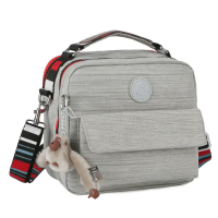 ราคา กระเป๋าเป้สะพายหลังของกระเป๋าสะพายข้างเด็ก Kipling ไนลอนแบบถือได้ (20691125025)