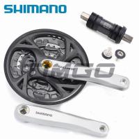ราคา Shimano ALTUS จักรยานเสือภูเขา FC M371ชุดจานหน้าความเร็ว3X9ระดับ48 36 26T 22 32 44T สีเงิน (10182731159)