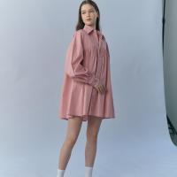 ราคา Ty Morgan Dress เสื้อเชิ้ตเดรสสั้นทรงโอเวอร์ไซส์ สีชมพู (21956896242)