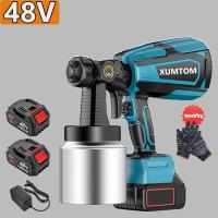 ราคา 48v กาพ่นสีไร้สาย เครื่องพ้นสี 1000cc เครื่องพ่นสี21v กาพ่นสีไฟฟ้า 3500w เครื่องพ่นสี เครื่องพ่นสีไฟฟ้า กาพ่นสีรถยนต์ กาพ่น สี อย่างดี สีพ่นรถยนต์ ที่ทาสีบ้าน ใช้ได้ทั้งสีน้ำ สีน้ำมัน Paint Sprayers ใ