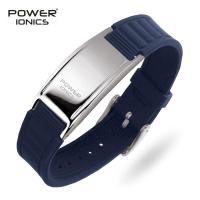 ราคา FDA Registration Power Ionics Antifatigue ซิลิโคนไทเทเนียมไอออน Balance ทัวร์มาลีเจอร์เมเนียม Charms สร้อยข้อมือสายรัดข้อมือกำไลข้อมือฟรีตัวอักษร (7426660578)