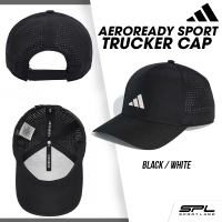 ราคา Adidas หมวกแก๊ป หมวกทรัคเกอร์ หมวก สไตล์สปอร์ต อาดิดาส TR Cap Sport Trucker Cap Aeroready HT2045 BK 1100 (21789446015)