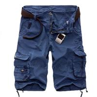 ราคา Sole Sole 2023กางเกงขาสั้นคาร์โก้ผ้าคอตตอนฤดูร้อนผู้ชายแฟชั่นหลายกระเป๋าสีพื้นกางเกงขาสั้นลำลองผู้ชายทรงหลวมกลางแจ้งกางเกงขาสั้นคาร์โก้กลางไม่มีเข็มขัด (20882362352)