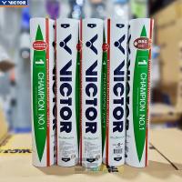 ราคา ลูกแบดมินตัน VICTOR CHAMPION NO 1 แถบแดง 12ลูก มาตราฐาน BWF (21893147952)