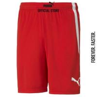 ราคา PUMA FOOTBALL กางเกงขาสั้นฟุตบอลชาย teamLIGA สีแดง APP 70492401 (21433043796)