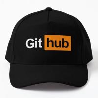 ราคา Github Baseball Cap Hat Mens Summer Sun Printed Czapka Women Snapback Fish Solid Color Boys Black Spring Casual Hip Hop (20348191816)