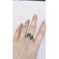 ราคา แหวนเงินทรงดอกไม้คู่ (21481623757)