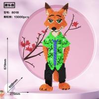 ราคา 2024 ของเล่นประกอบใหม่เข้ากันได้กับเลโก้เกิร์ลซีรีส์ตำรวจสุนัขจิ้งจอกกระต่าย Nick Judy Building Blocks (21657838416)