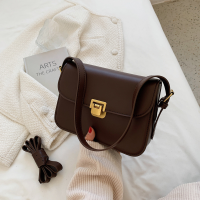 ราคา Poshbag พร้อมส่ง กระเป๋าสะพายไหล่ สะพายข้างงานสวยหนังอย่างดีเกรดพรีเมี่ยม หนัง PU (21914691714)