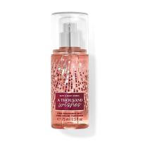 ราคา Travel size bath and body works น้ำหอม Body Mist กลิ่น Rose In the star Gingham A thousand Wish 75 mL (21994985014)