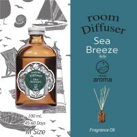 ราคา Hug Aroma Reed Diffuser 100 ML กลิ่นซีบรีช Sea Breeze น้ำมันหอมระเหย ก้านไม้กระจายกลิ่น ก้านไม้หอมปรับอากาศ (483024764)