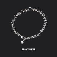 ราคา สร้อยคอโครมฮาร์ท พรีเมียม Chrome Hearts Necklace GD สร้อยโครมฮาร์ท (21474377327)