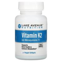 ราคา พร้อมส่ง Vitamin K2 Mk 7 วิตามินเค2 as Menaquinone 7 Lake Avenue Nutrition 50 mcg (21876101729)