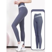 ราคา กางเกงออกกำลังกายขายาว กางเกงออกกำลังกายผู้หญิงเอวสูง เป้าสามเหลี่ยม สปอร์ตบรา เสื้อครอป ขายแยกชิ้น (15983447628)