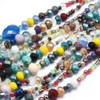 ราคา 10 Strand Mixed Electroplate Glass Beads Strands for Beading Jewelry Making Faceted Mixed Color 2 15x2 5 13 5mm Hole 0 5mm about 85 100pcs strand 15 5 15 7 395 400mm (9987131359)
