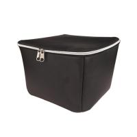 ราคา ตะกร้าจักรยานไฟฟ้ารถจักรยานหน้ากระเป๋าเก็บของกันน้ำตะกร้าหนังอเนกประสงค์คลุมด้านในตะกร้าด้านหน้ารถมอเตอร์ไซด์กระเป๋าตะกร้าจักรยานพับได้ (19574880696)