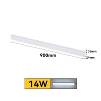 ราคา LUCKYLED 36W LED T10 โคมไฟ ชุดรางแอลอีดี หลอดยาว LED ขนาดเล็ก แสงเชิงพาณิชย์ led super silm batten 3pin 6500K Day Light (21902946466)
