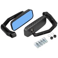 ราคา กระจกมอเตอร์ไซค์ รถมอเตอร์ไซค์ กระจกขา BSC สี่เหลี่ยม กระจกมองข้างมอเตอร์ไซค์ พร้อมน็อต ตัว (21846308596)