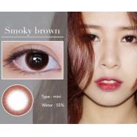 ราคา คอนแทคเลนส์ Smoky Brown Gray Black ยี่ห้อ Beautylens ค่าสายตาปกติ 1000 (17902542905)
