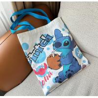 ราคา กระเป๋ากระเป๋าสะพายข้าง Stitch การ์ตูนน่ารักกระเป๋าผ้าใบกระเป๋าสะพาย (22089689446)