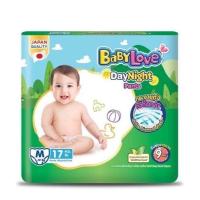ราคา Babylove day night เบบี้เลิฟกางเกง 1 ห่อเล็ก ไซส์ M XXL (22043165804)