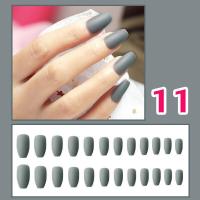 ราคา PPHOO เล็บปลอม พร้อมส่ง JP สีพื้น สีด้าน เล็บปลอม เล็บ สำเร็จรูป พร้อมกาวติดเล็บ พร้อมส่งในไทย (10975785271)