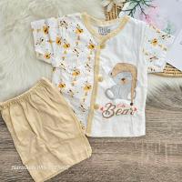 ราคา sale 2 อัพเดทลายใหม่ ชุดแขนสั้นแรกเกิด 3เดือน little home baby cotton 100 (22024104269)