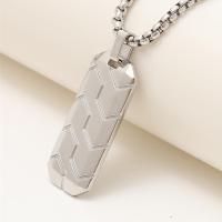 ราคา สร้อยคอเหล็กสเตนเลส DIY เครื่องประดับอัญมณีรูปทรงเรขาคณิตเหล็กกล้าไร้สนิม BAC (22024932627)