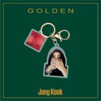 ราคา Kpop Bts Jungkook GOLDEN อัลบั้มใหม่พวงกุญแจอะคริลิคกระเป๋า Charm เครื่องประดับ (20678135659)